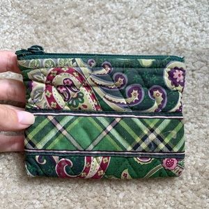 Green Vera Bradley Wallet